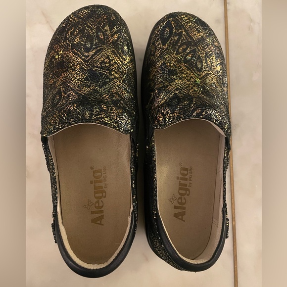 Algeria clogs Kel-676 black and gold Size 36 - Picture 8 of 11